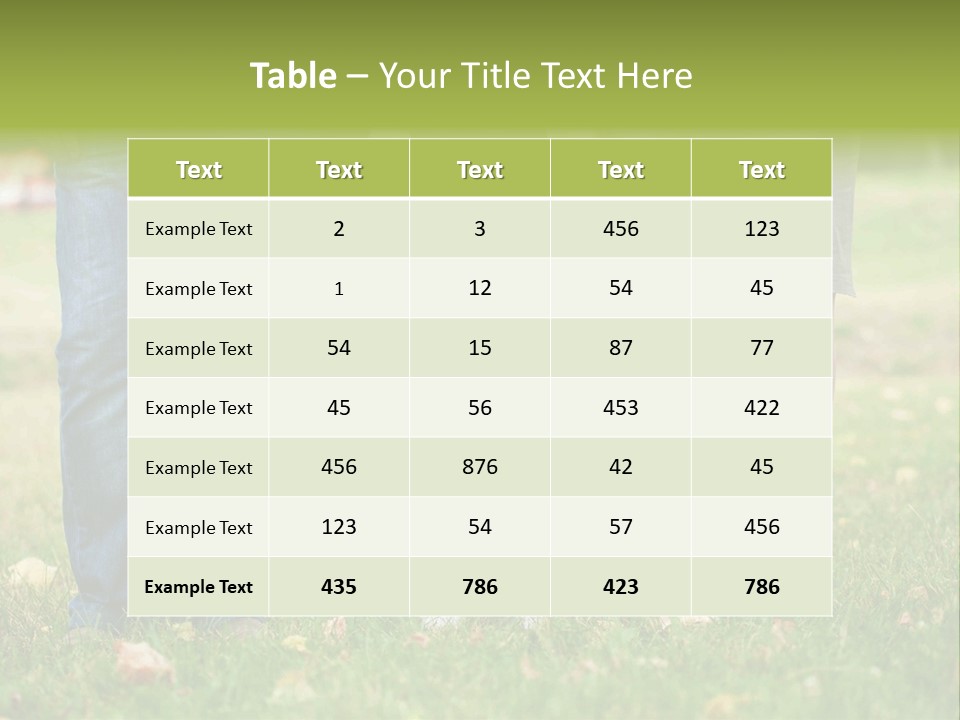 A Little Girl Holding The Hand Of Her Parents PowerPoint Template