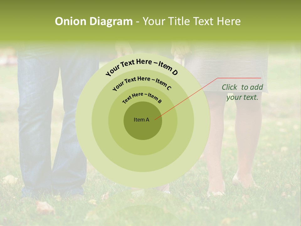 A Little Girl Holding The Hand Of Her Parents PowerPoint Template