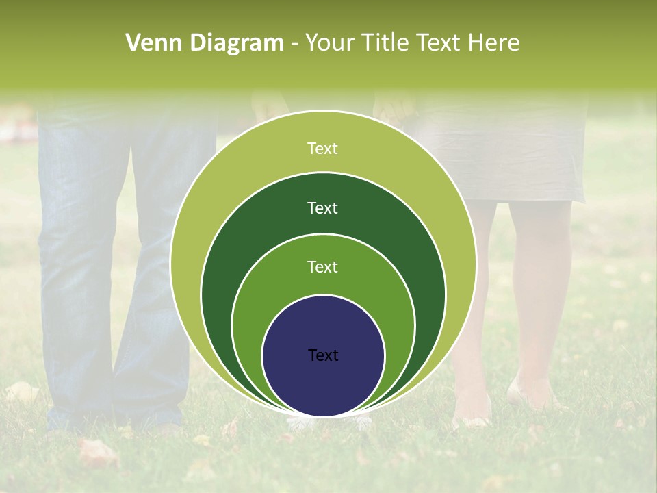 A Little Girl Holding The Hand Of Her Parents PowerPoint Template