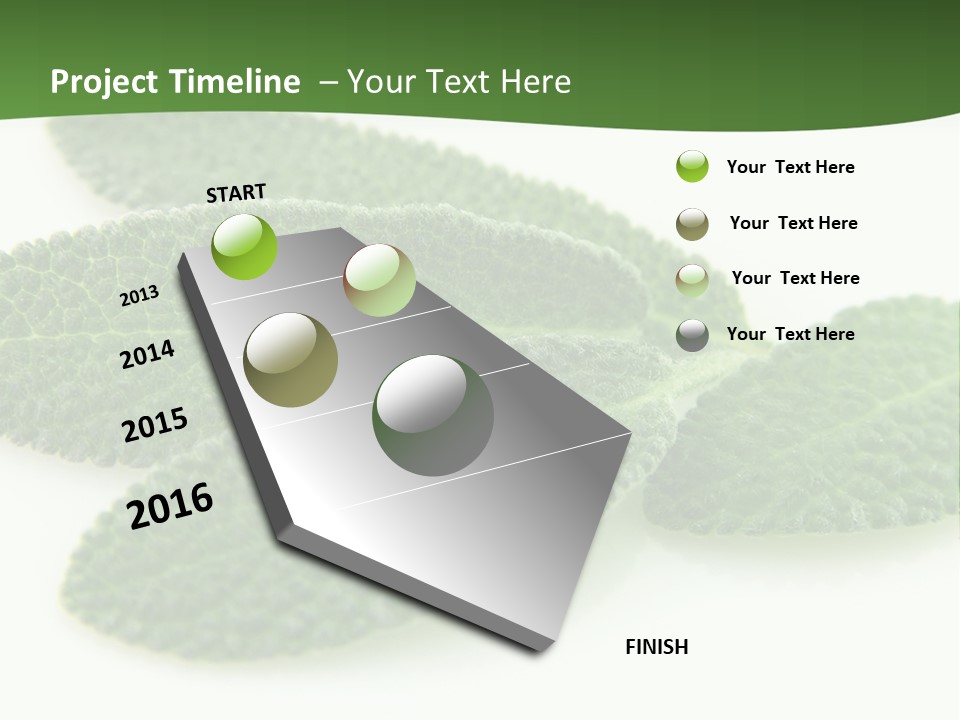 Food Salvia Herb PowerPoint Template