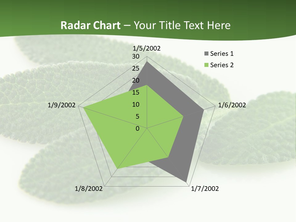 Food Salvia Herb PowerPoint Template