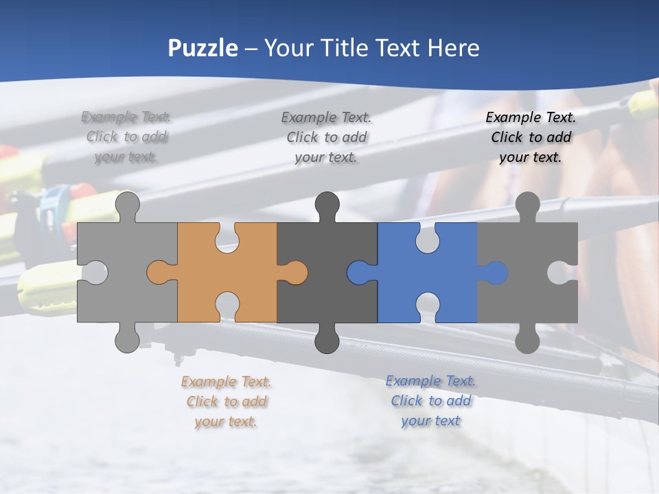 Fiber Strong Quadruple PowerPoint Template