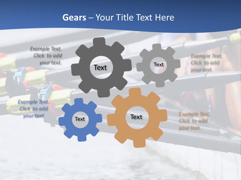 Fiber Strong Quadruple PowerPoint Template