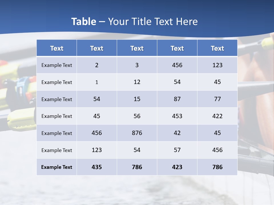 Fiber Strong Quadruple PowerPoint Template