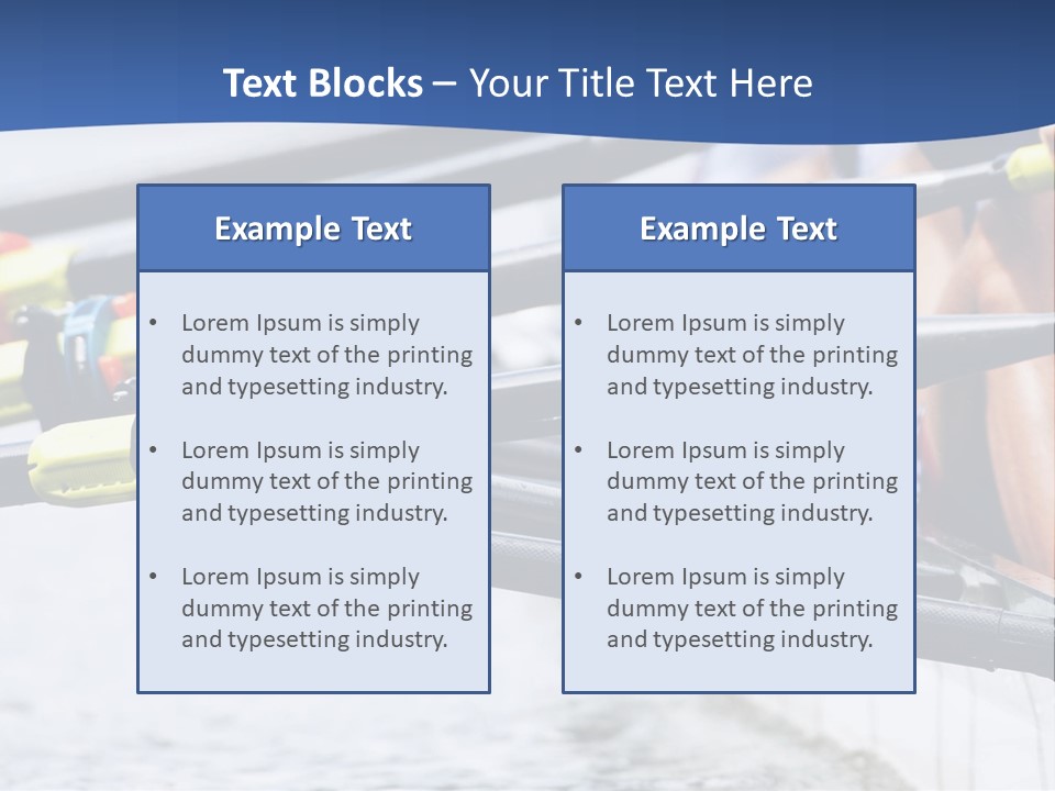 Fiber Strong Quadruple PowerPoint Template