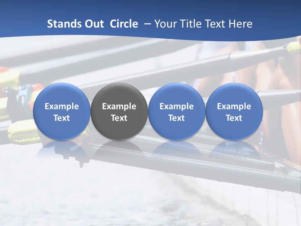 Fiber Strong Quadruple PowerPoint Template