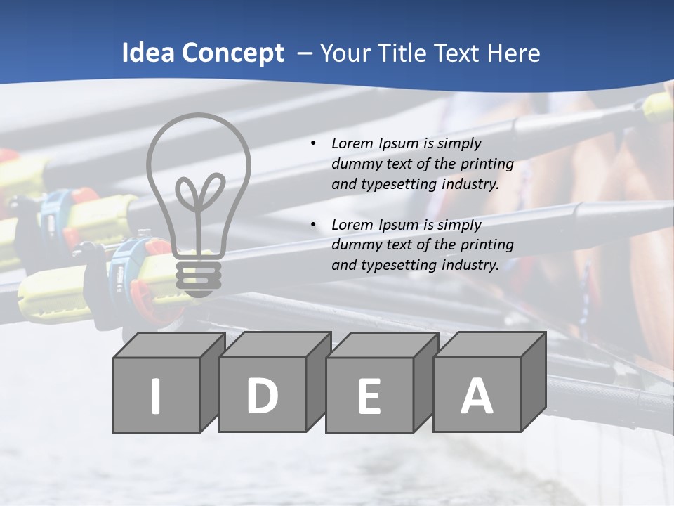 Fiber Strong Quadruple PowerPoint Template