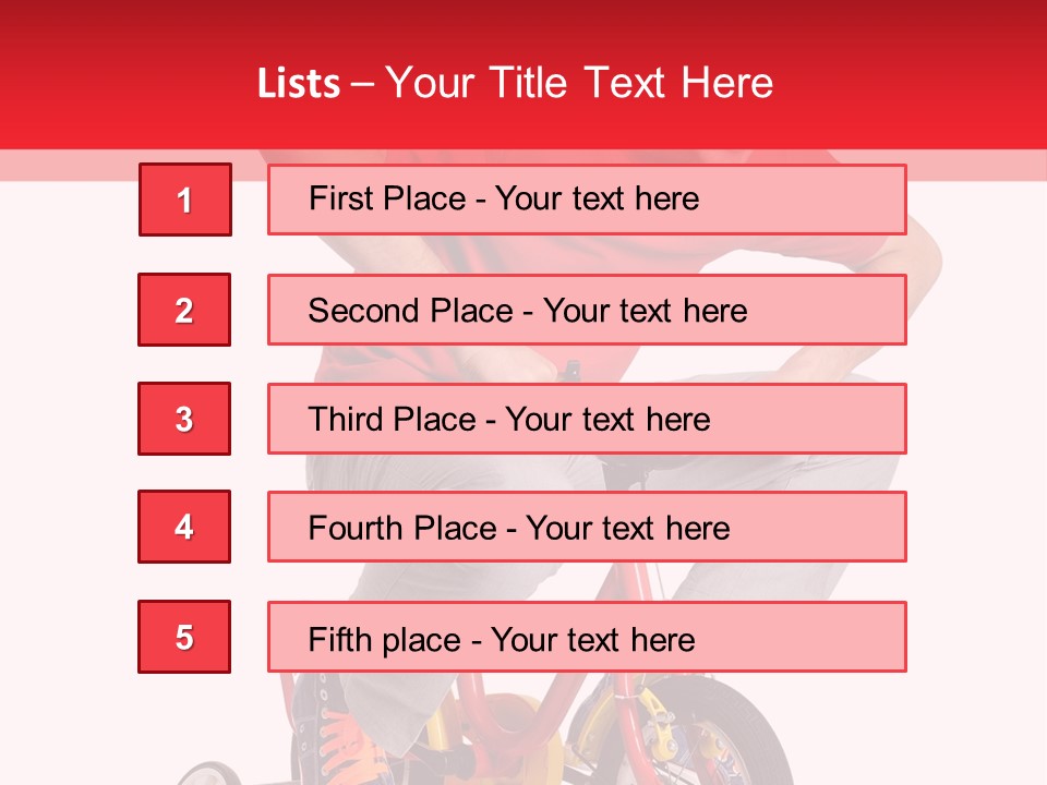 Car Caucasian Automotive PowerPoint Template