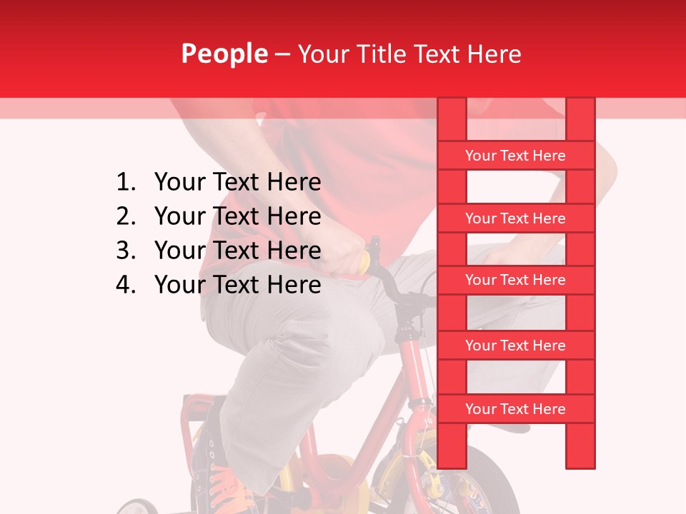 Car Caucasian Automotive PowerPoint Template