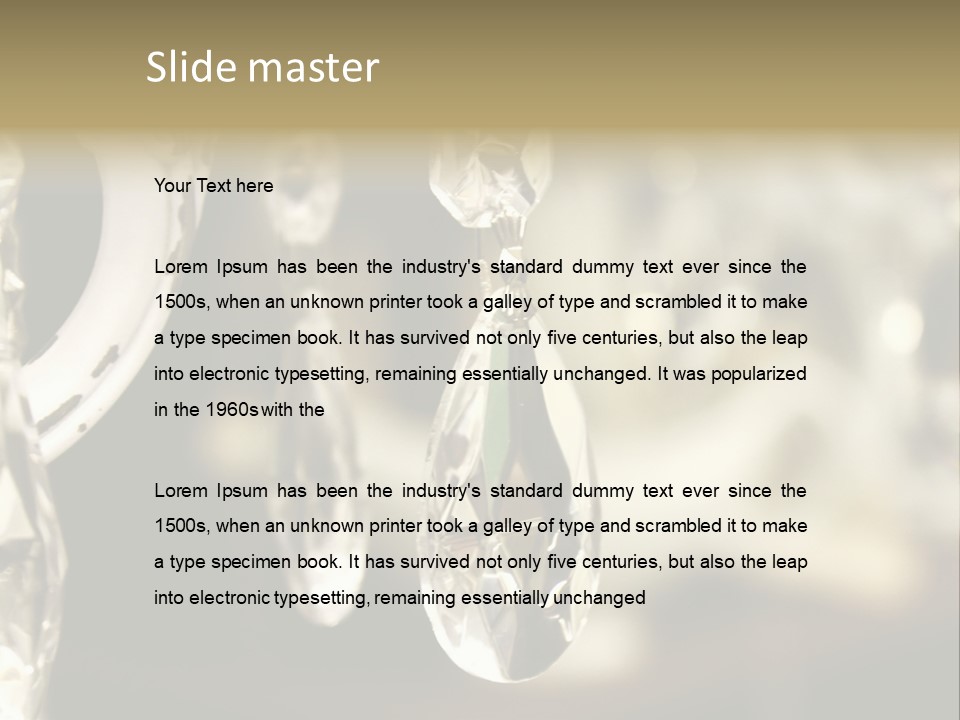 Isolated Toilet Childhood PowerPoint Template