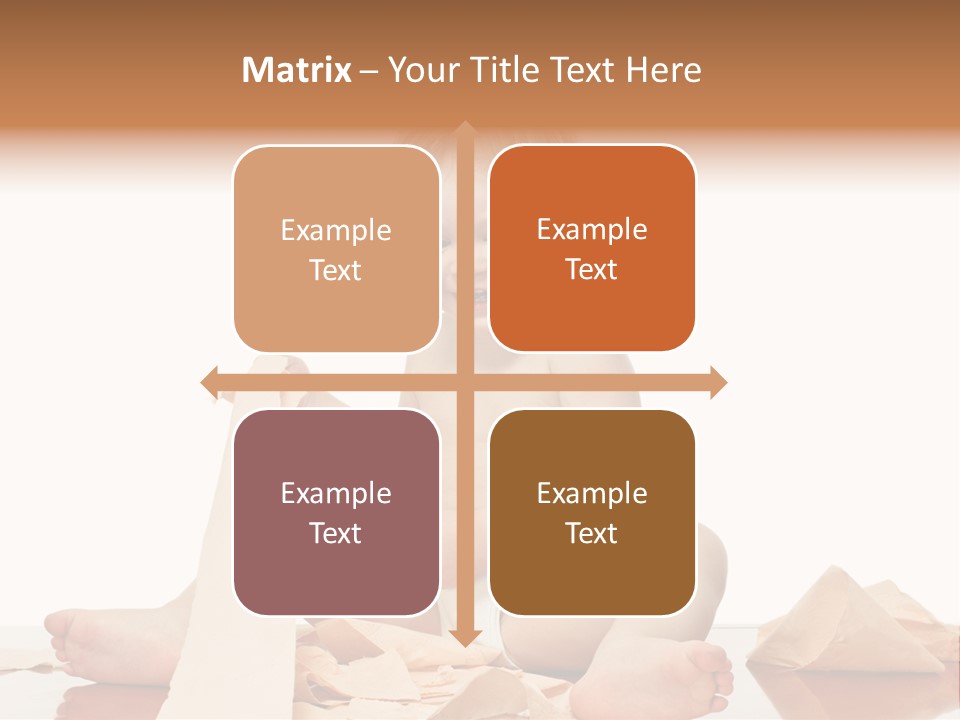 Isolated Toilet Childhood PowerPoint Template