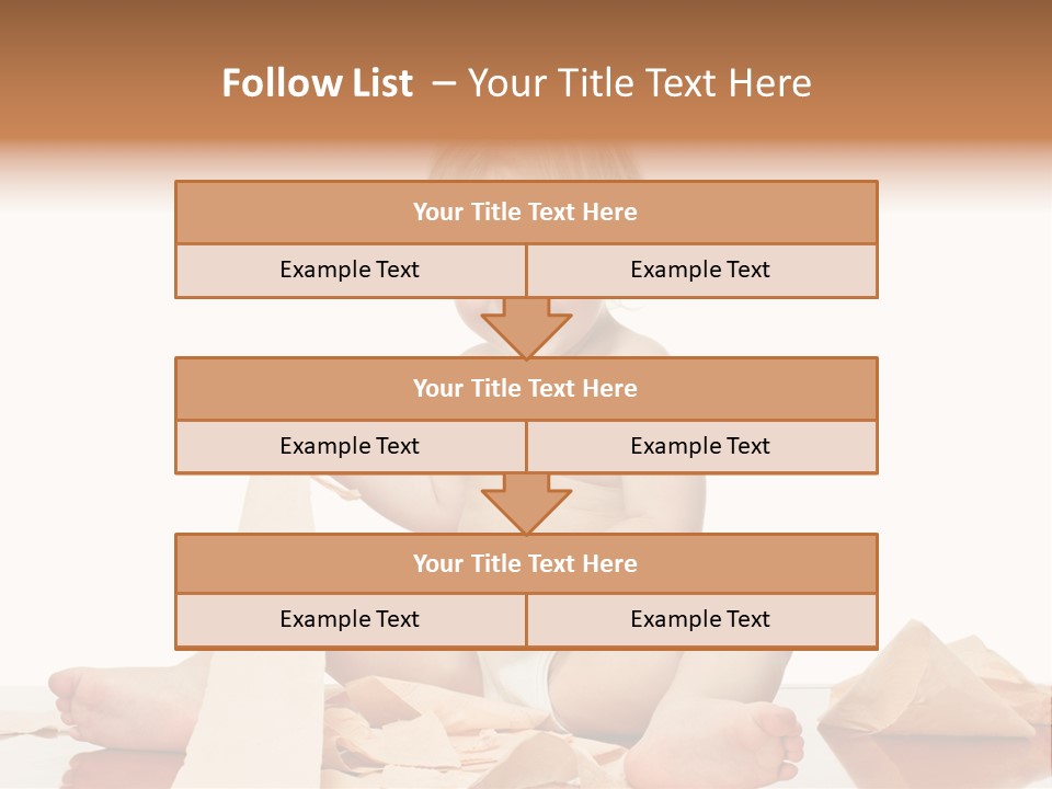 Isolated Toilet Childhood PowerPoint Template