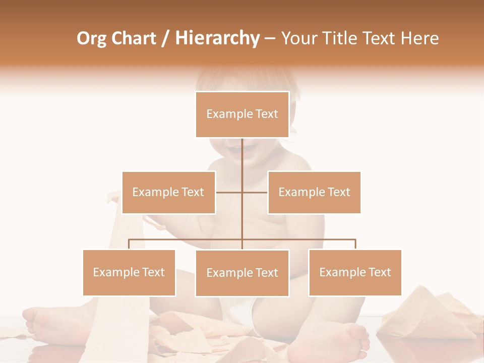 Isolated Toilet Childhood PowerPoint Template