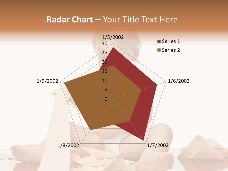 Isolated Toilet Childhood PowerPoint Template