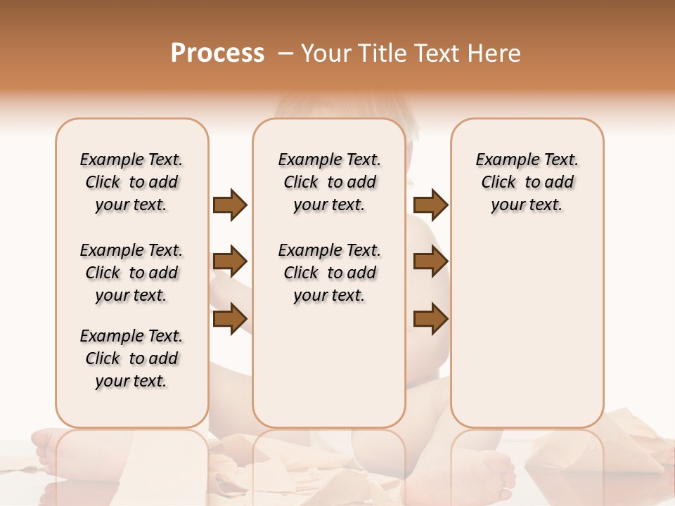 Isolated Toilet Childhood PowerPoint Template