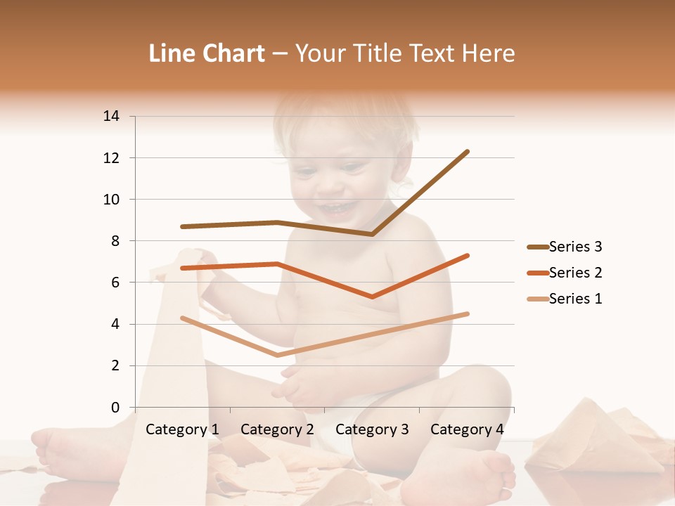 Isolated Toilet Childhood PowerPoint Template