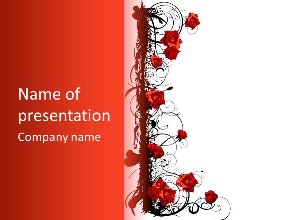 Trendy Natural Decor PowerPoint Template