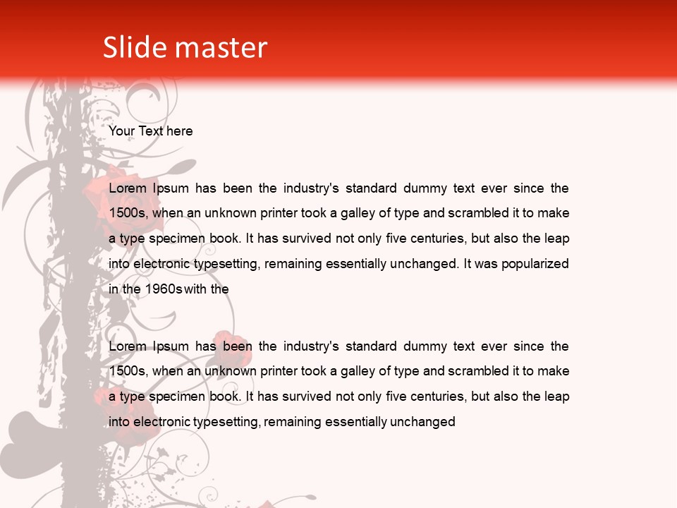 Trendy Natural Decor PowerPoint Template