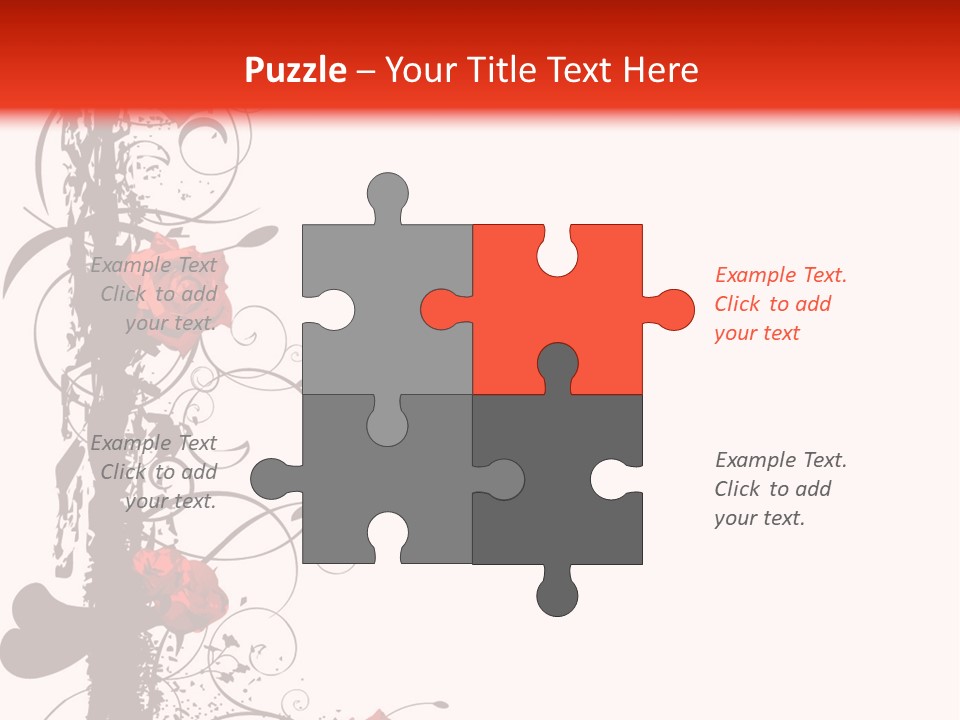 Trendy Natural Decor PowerPoint Template