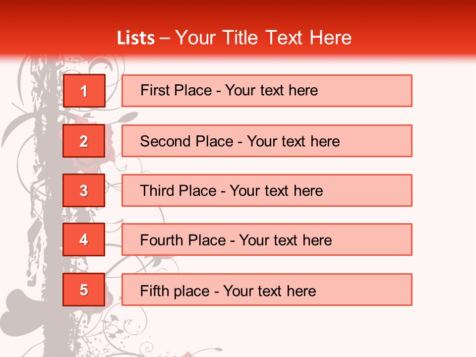 Trendy Natural Decor PowerPoint Template