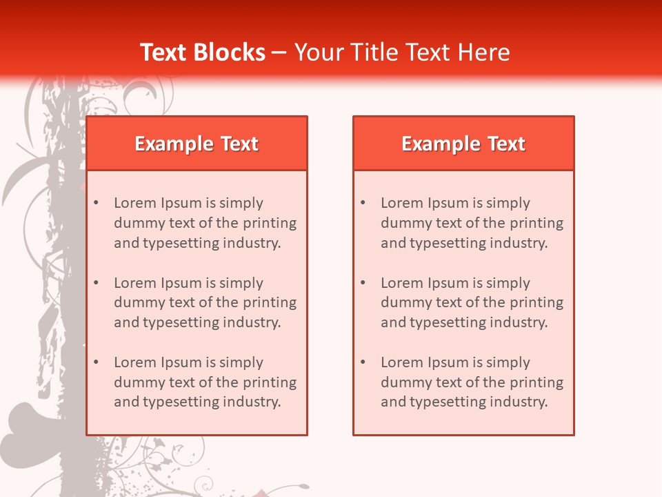 Trendy Natural Decor PowerPoint Template