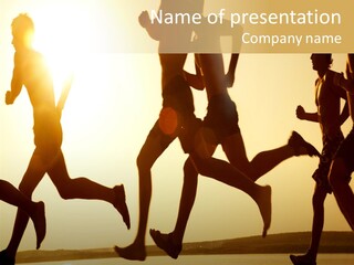 Lope Race Highly PowerPoint Template