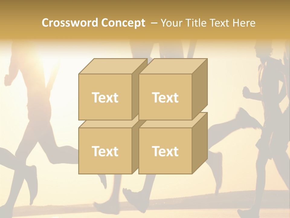 Lope Race Highly PowerPoint Template
