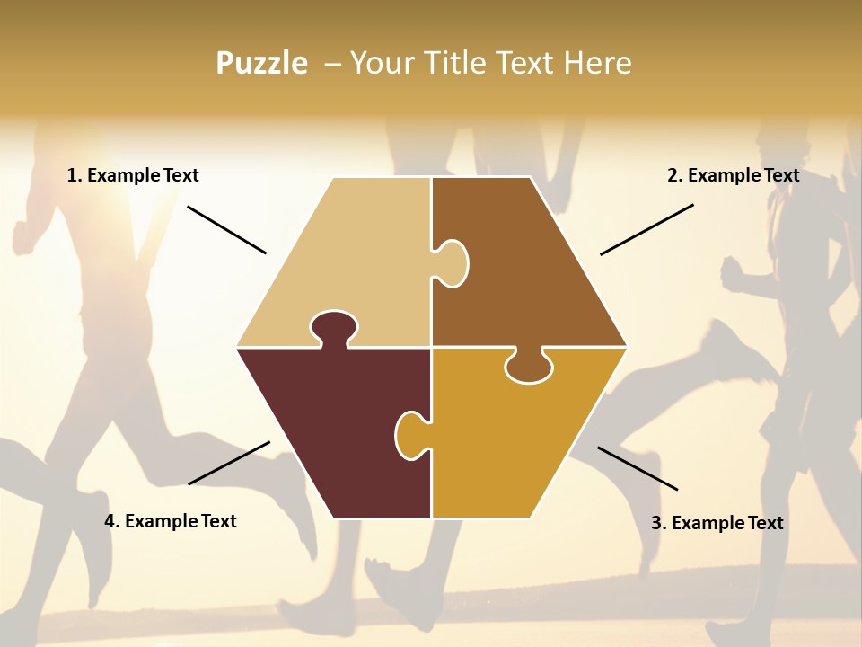 Lope Race Highly PowerPoint Template