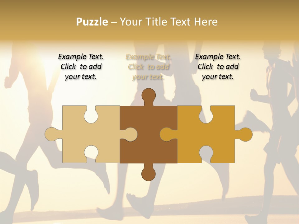 Lope Race Highly PowerPoint Template