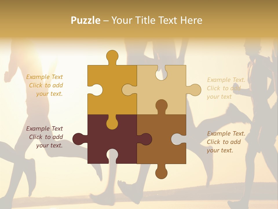 Lope Race Highly PowerPoint Template