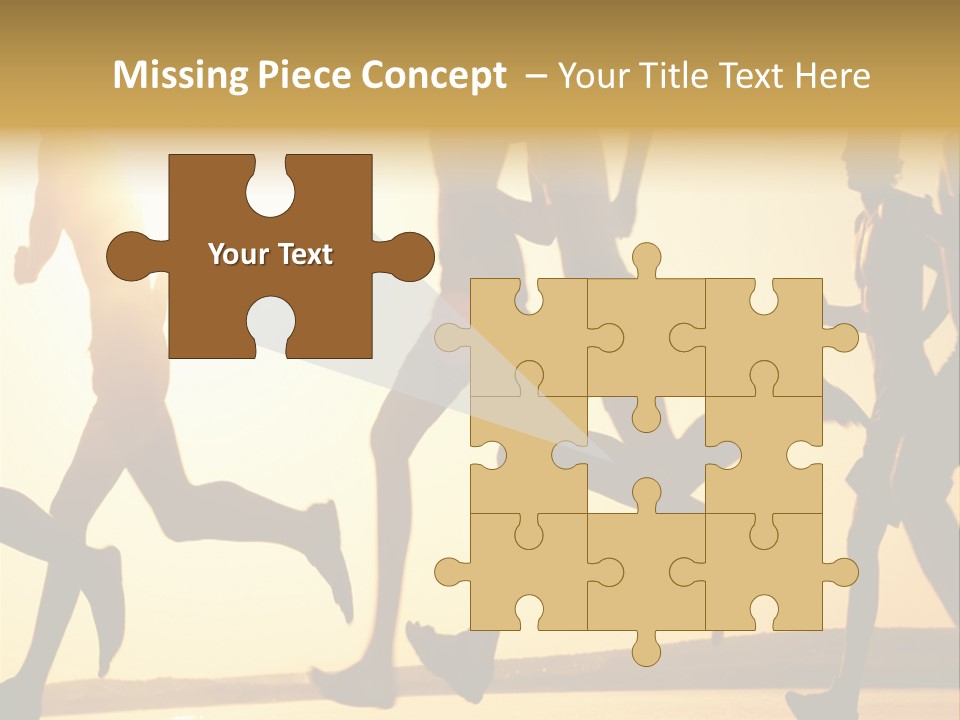 Lope Race Highly PowerPoint Template