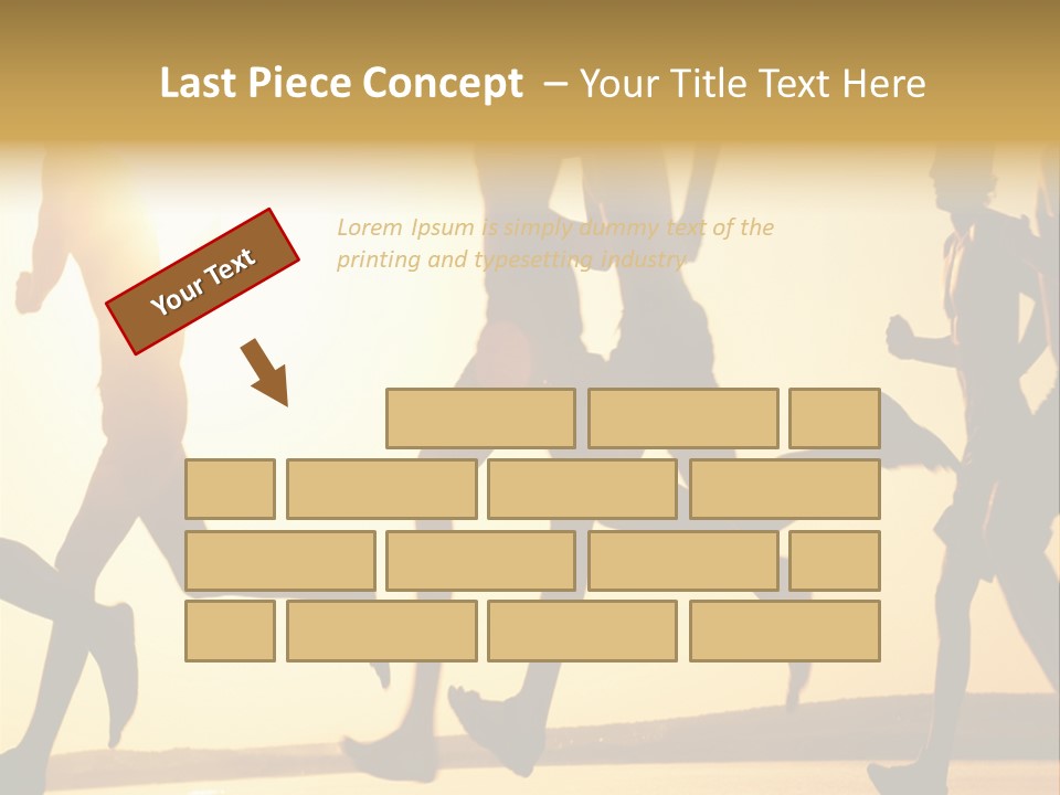 Lope Race Highly PowerPoint Template