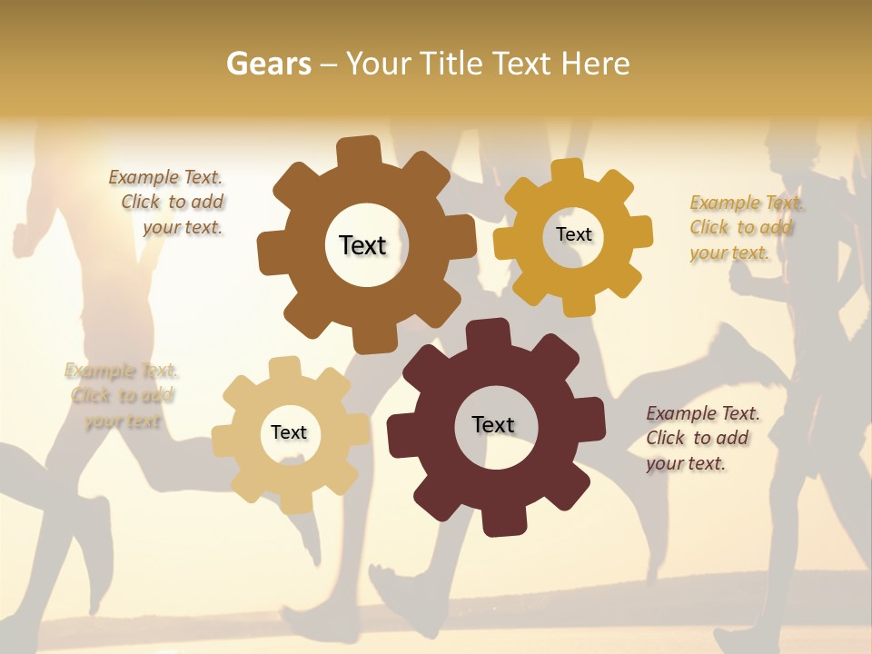 Lope Race Highly PowerPoint Template