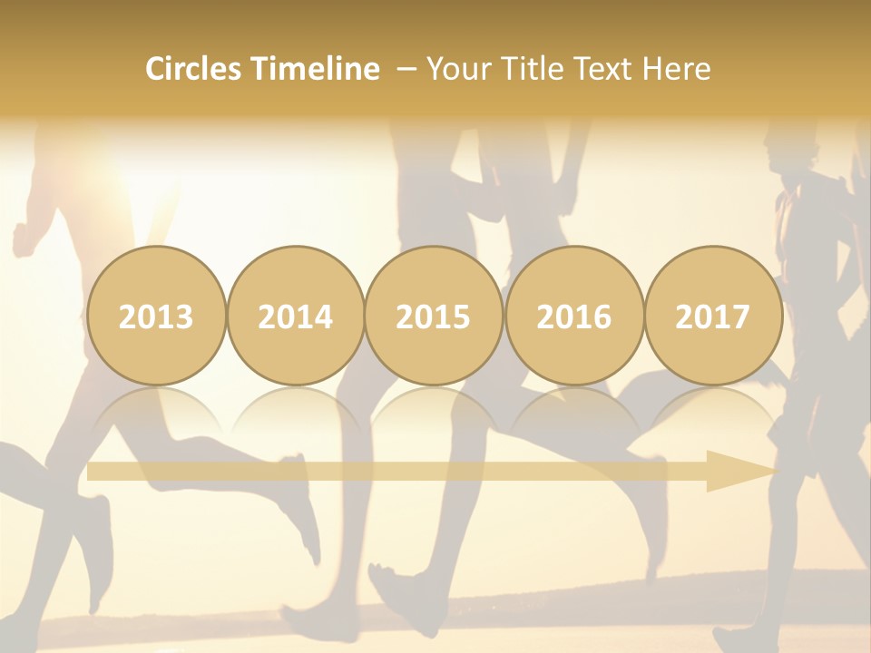 Lope Race Highly PowerPoint Template