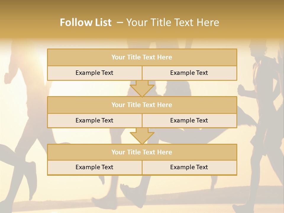 Lope Race Highly PowerPoint Template