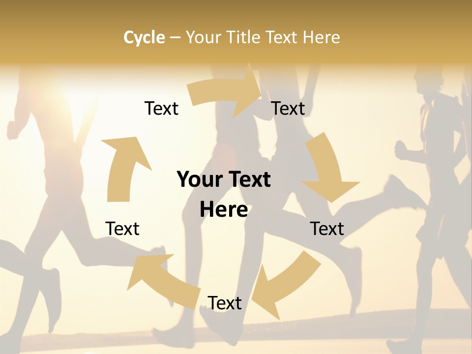 Lope Race Highly PowerPoint Template