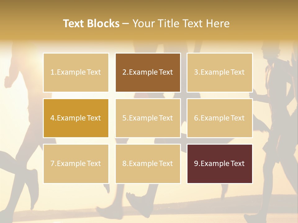 Lope Race Highly PowerPoint Template