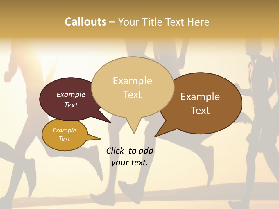 Lope Race Highly PowerPoint Template