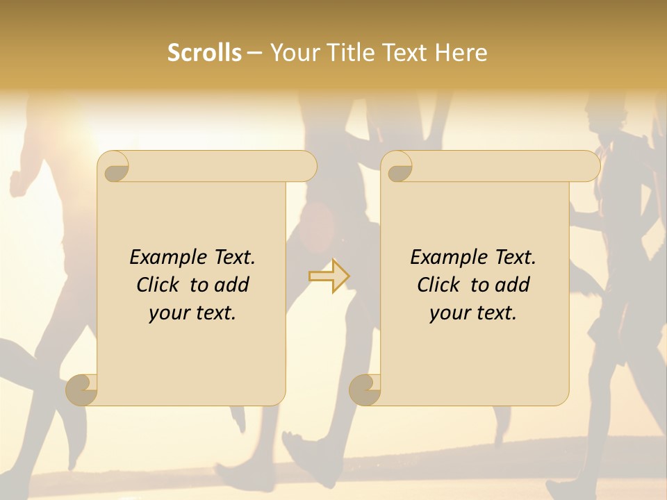 Lope Race Highly PowerPoint Template