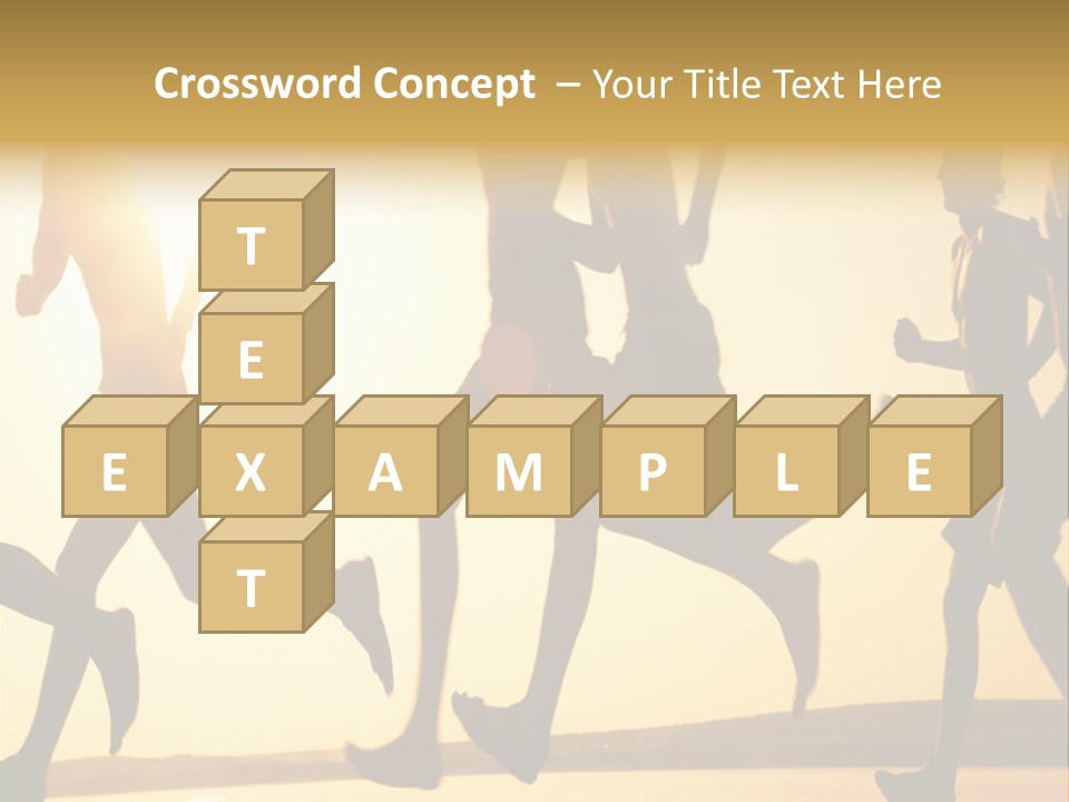 Lope Race Highly PowerPoint Template