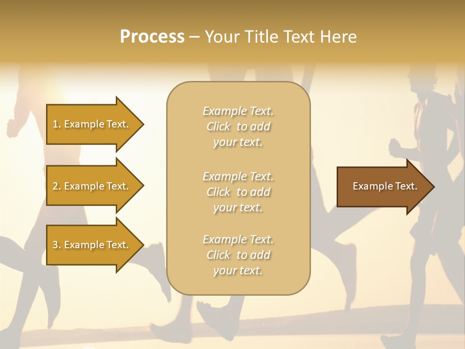 Lope Race Highly PowerPoint Template