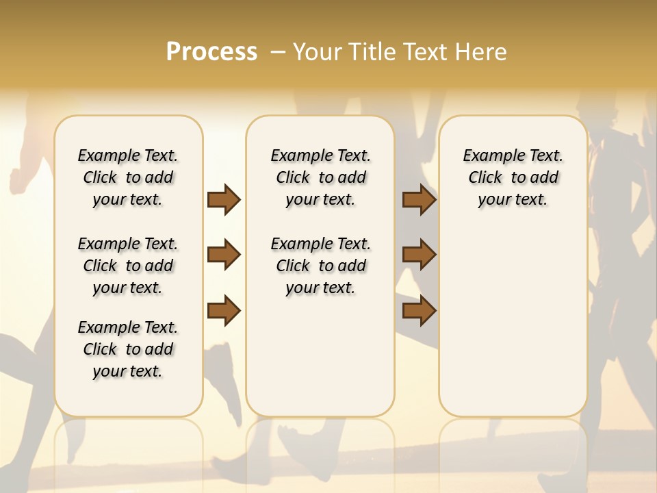 Lope Race Highly PowerPoint Template