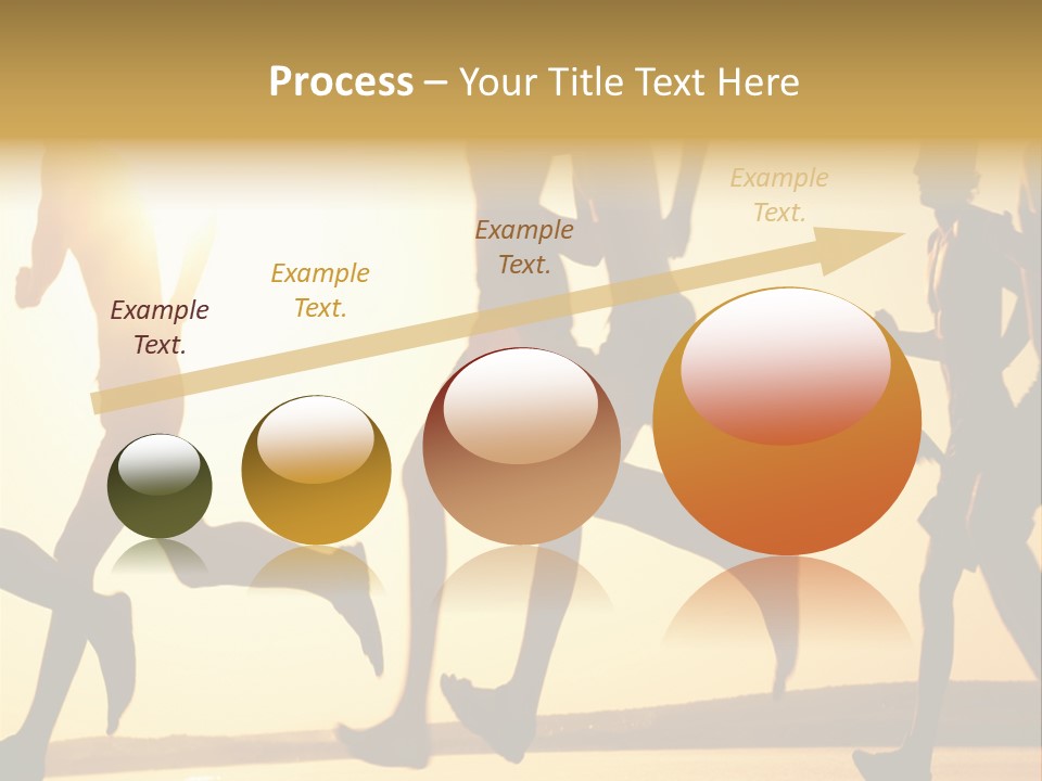 Lope Race Highly PowerPoint Template