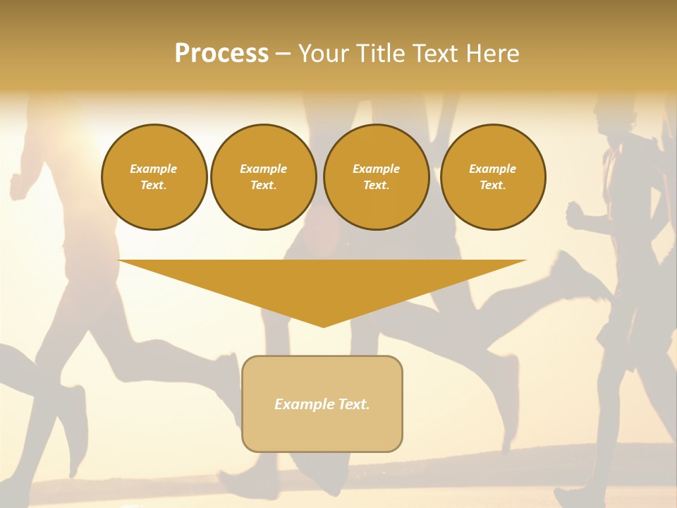 Lope Race Highly PowerPoint Template