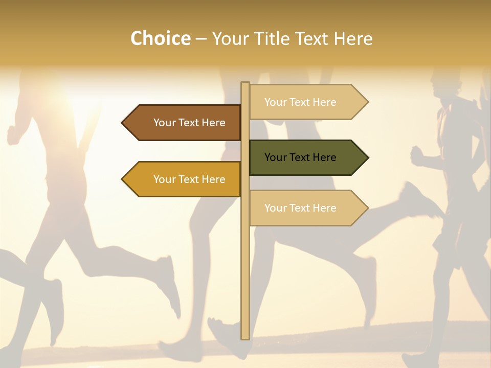 Lope Race Highly PowerPoint Template