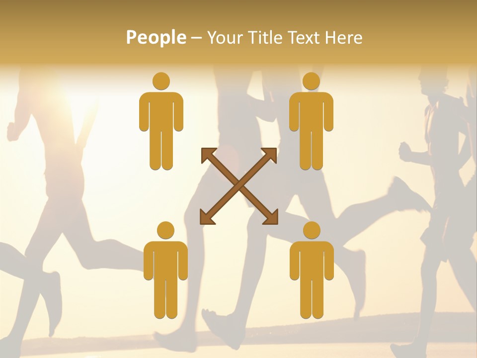 Lope Race Highly PowerPoint Template