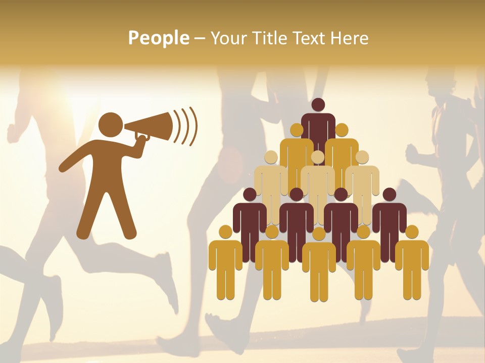 Lope Race Highly PowerPoint Template