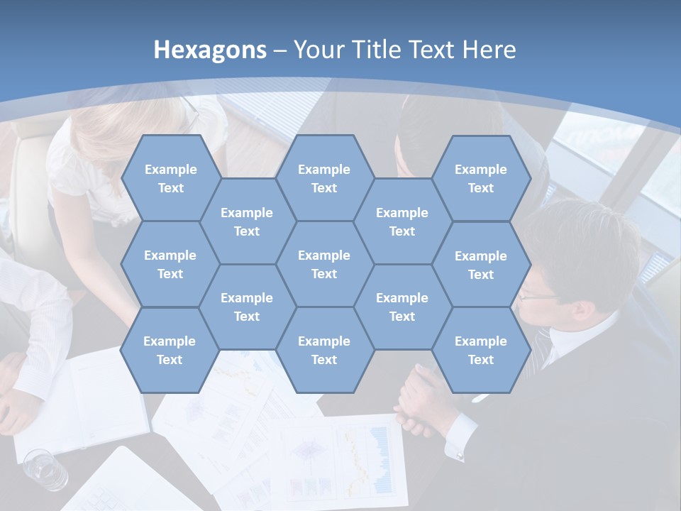 Person Financial Teamwork PowerPoint Template