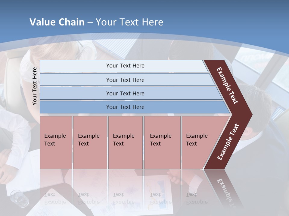 Person Financial Teamwork PowerPoint Template