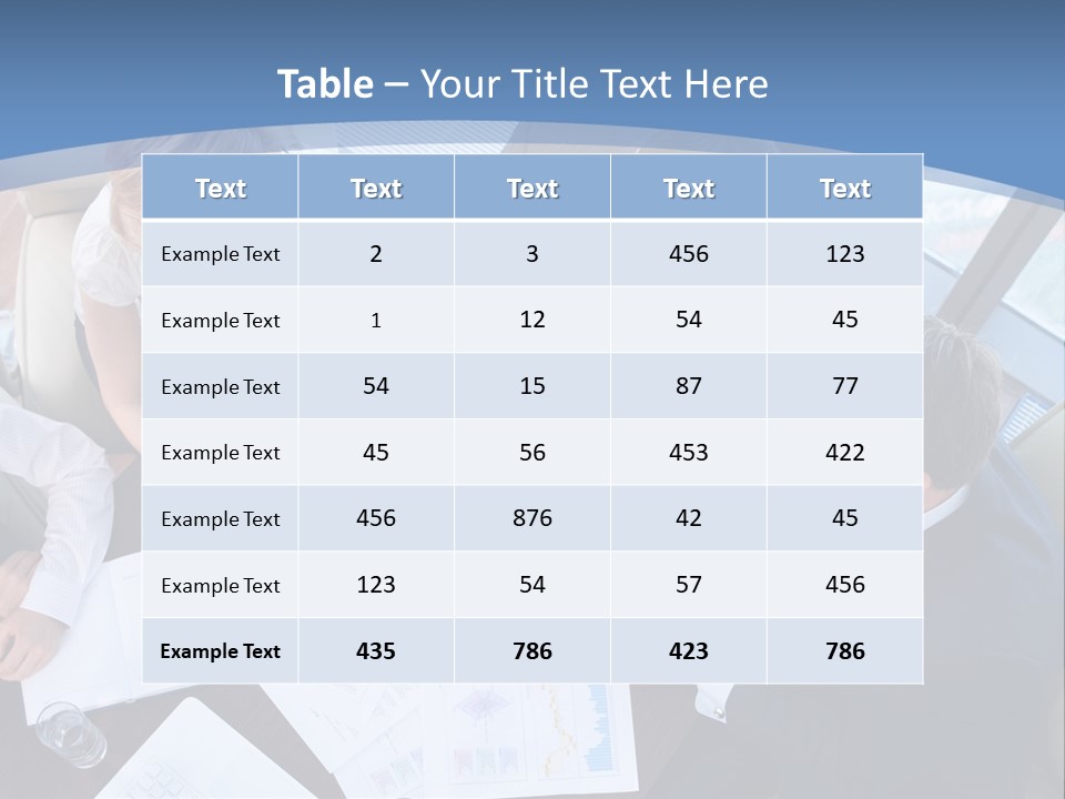 Person Financial Teamwork PowerPoint Template